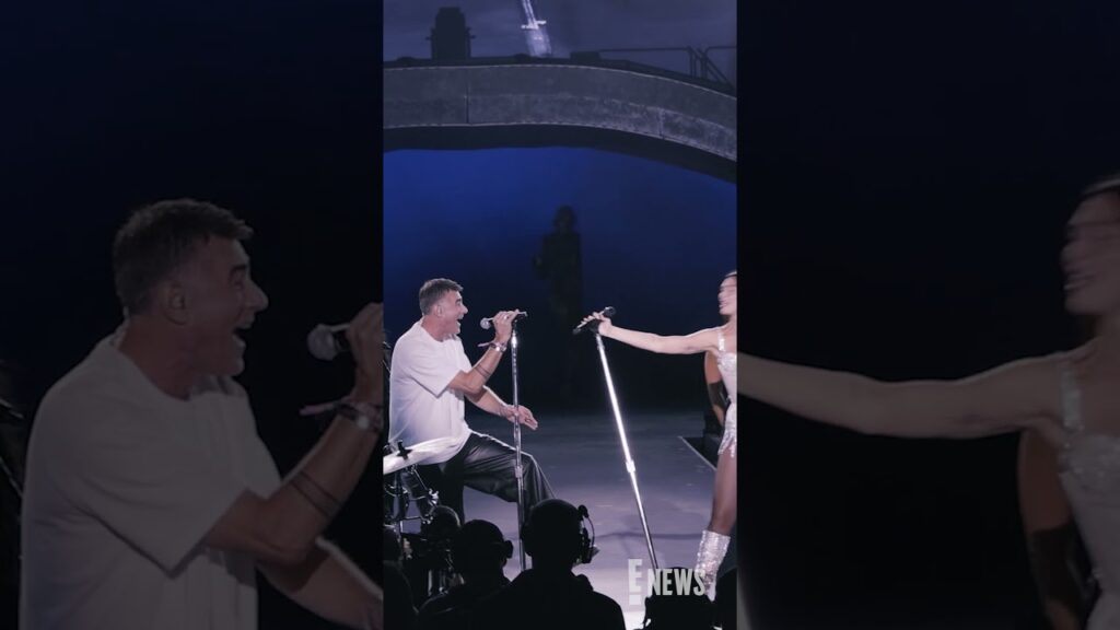 Dua Lipa Performs With Her Dad