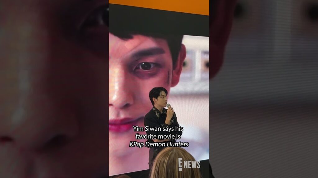 Yim Siwan's current favorite movie is truly Golden. 🤩 #KCON #KPopDemonHunters