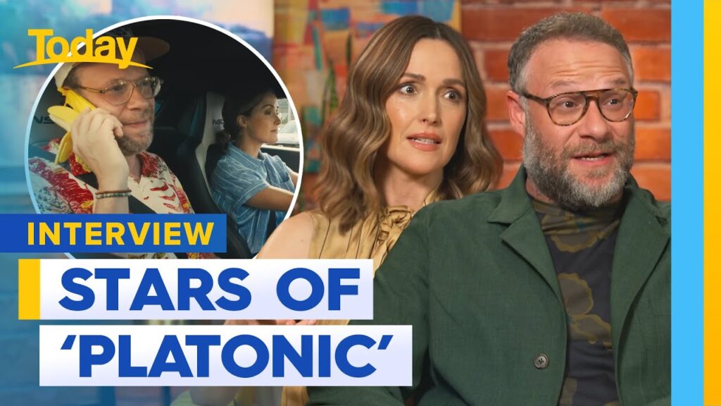 Seth Rogen and Rose Byrne on the new season of 'Platonic' | Today Show Australia