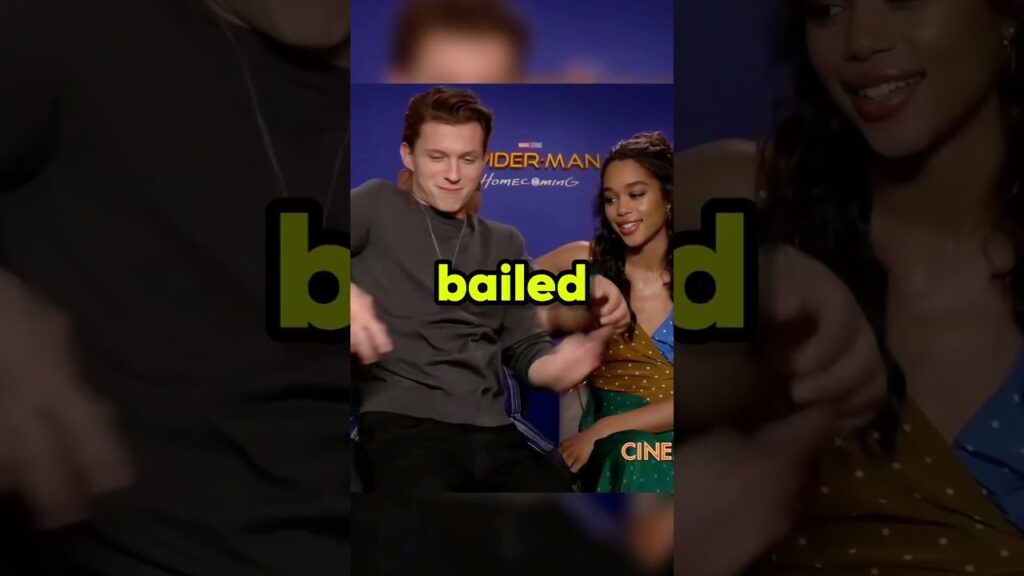 Zendaya’s co-star flirted with Tom Holland right in front of her