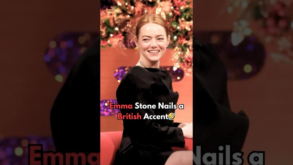 Emma Stone’s Funniest British Accent Attempt🤣The Graham Norton Show #emmastone #spiderman #america