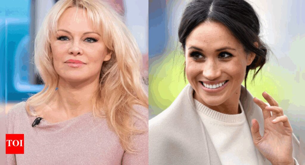 Pamela Anderson says there is no feud with Meghan Markle over cooking shows