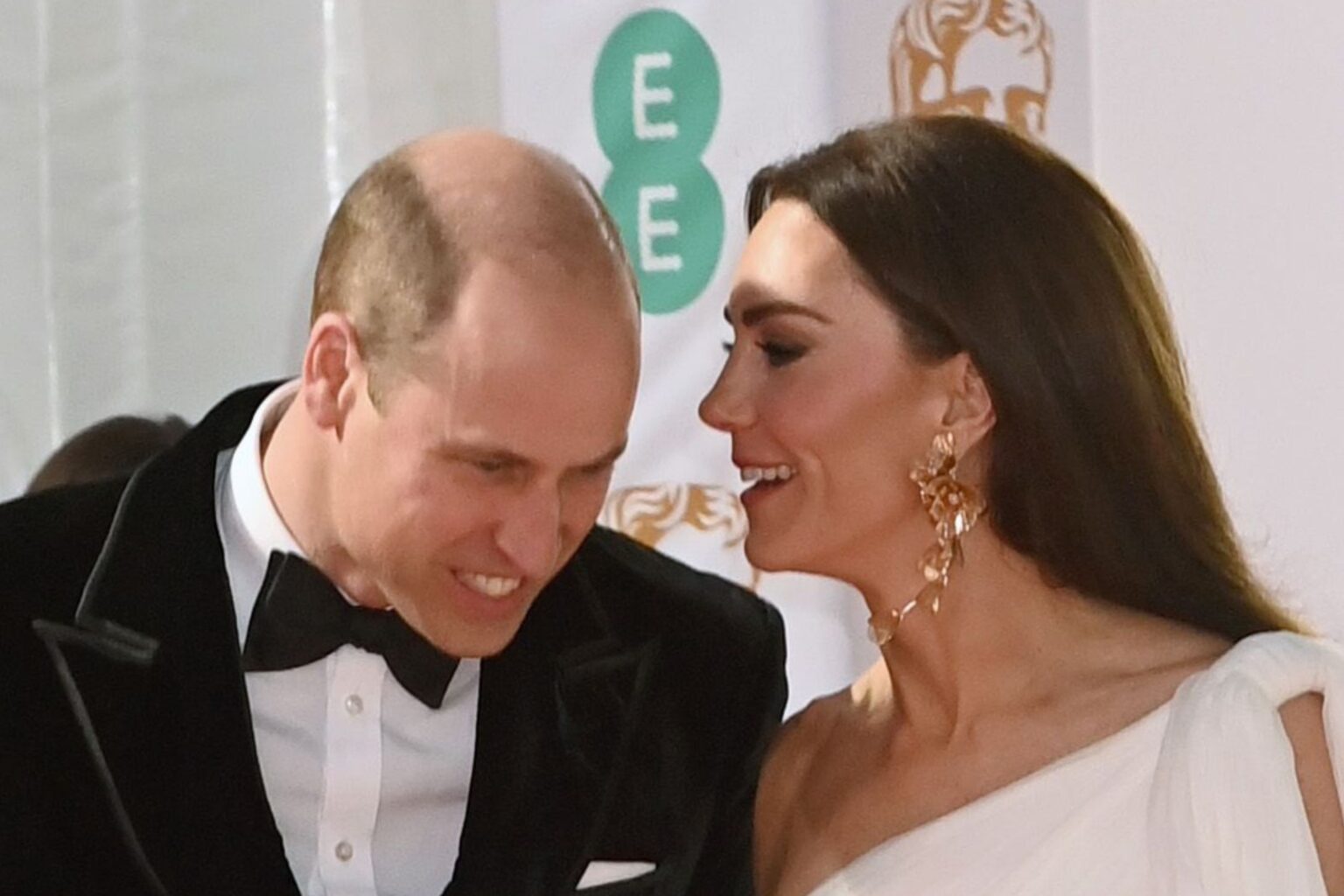 Princess Kate Whispers to Prince William