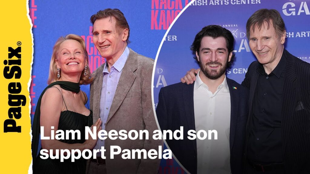 Liam Neeson and son Daniel cheer on Pamela Anderson at her final ‘Camino Real’ show Liam Neeson and son Daniel cheer on Pamela Anderson at her final 'Camino Real' show