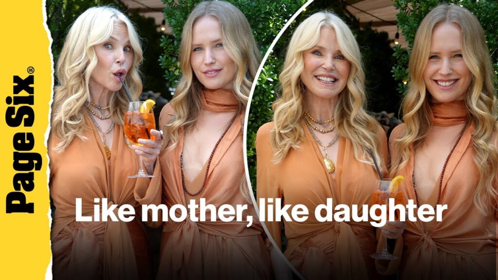Christie Brinkley and daughter Sailor, 27, look near identical in twinning looks