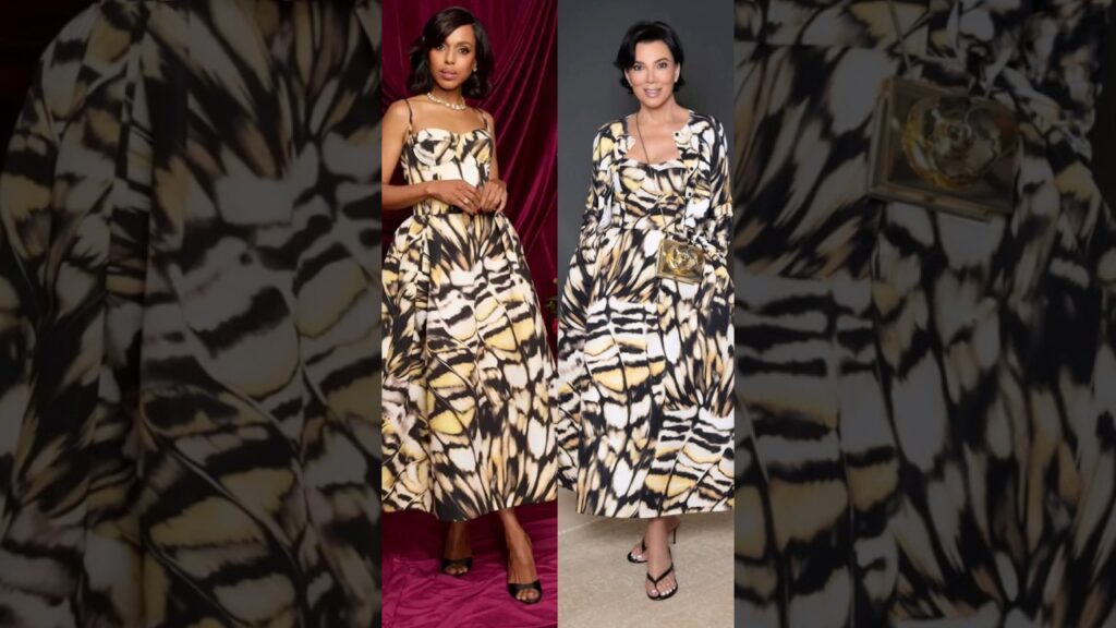 Who Wore It Better? Kerry Washington Or Kris Jenner #kerrywashington #krisjenner #fashionpolice