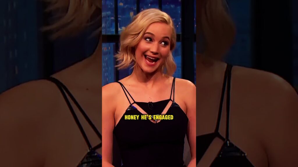 Jennifer Lawrence's Awkward Crush on Seth Meyers