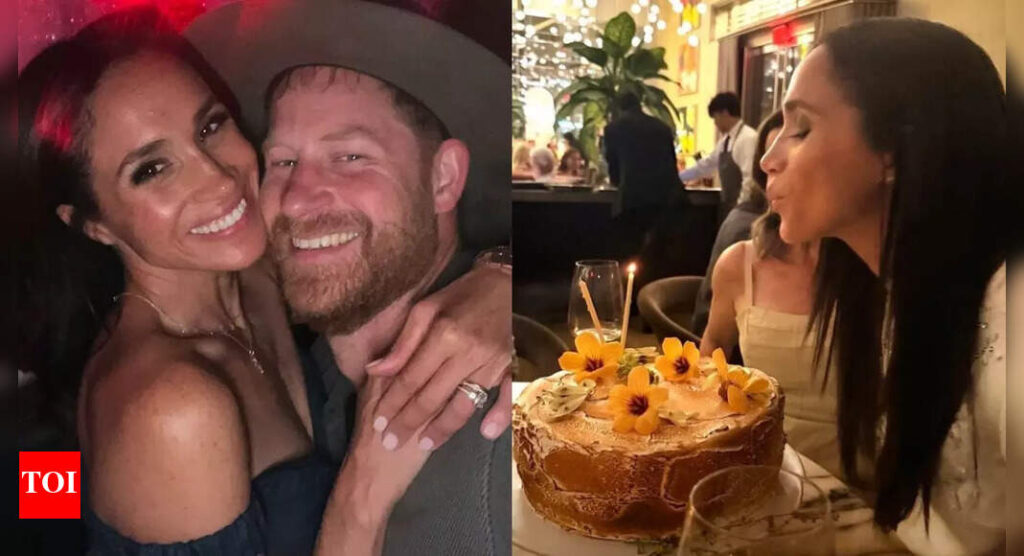 Meghan Markle shares glimpse of her 44th birthday celebration, thanks Prince Harry for making it ‘special’: ‘Blowing out the candles…’ |