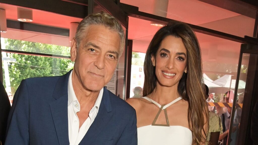 Amal Clooney stuns in sparkling sequin dress at luxe Lake Como event Amal Clooney stuns in sparkling sequin dress at luxe Lake Como event