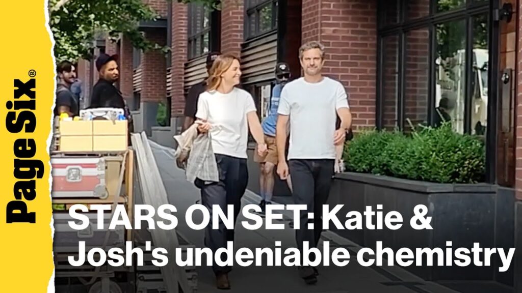 Joshua Jackson and Katie Holmes SPOTTED on ‘Happy Hours’ set | Stars on et Joshua Jackson and Katie Holmes SPOTTED on 'Happy Hours' set | Stars on et