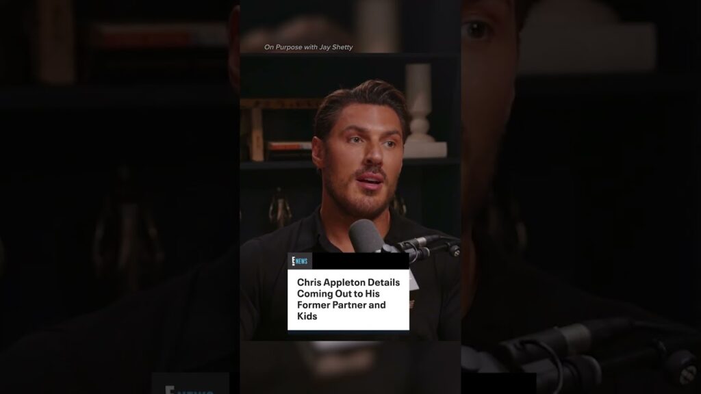 Chris Appleton is reflecting on a difficult chapter. (🎥: On Purpose with Jay Shetty)