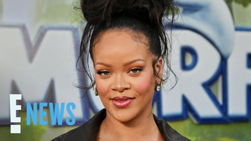 Pregnant Rihanna Turns Heads With Sorbet-Inspired Dress Pregnant Rihanna Turns Heads With Sorbet-Inspired Dress