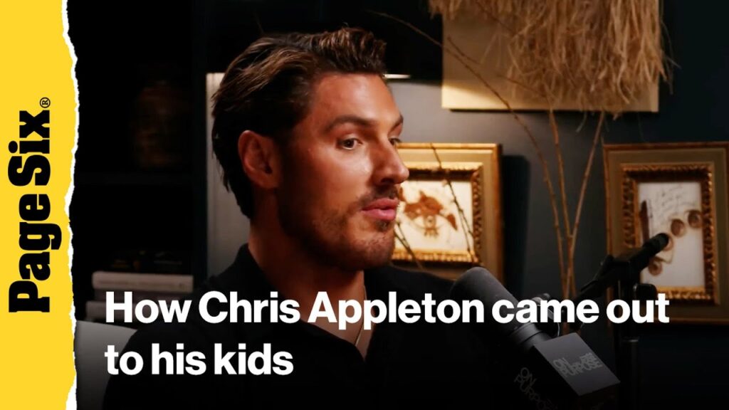 Chris Appleton opens up about coming out to his kids