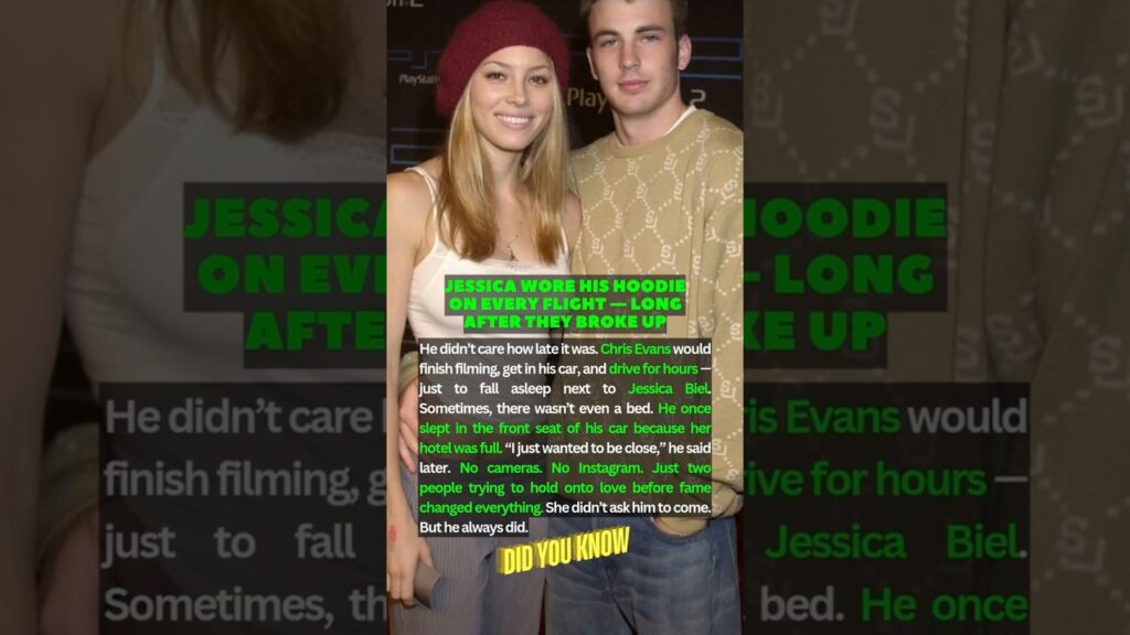 Jessica Biel Wore Chris Evans Hoodie on Every Flight — Long After They Broke Up