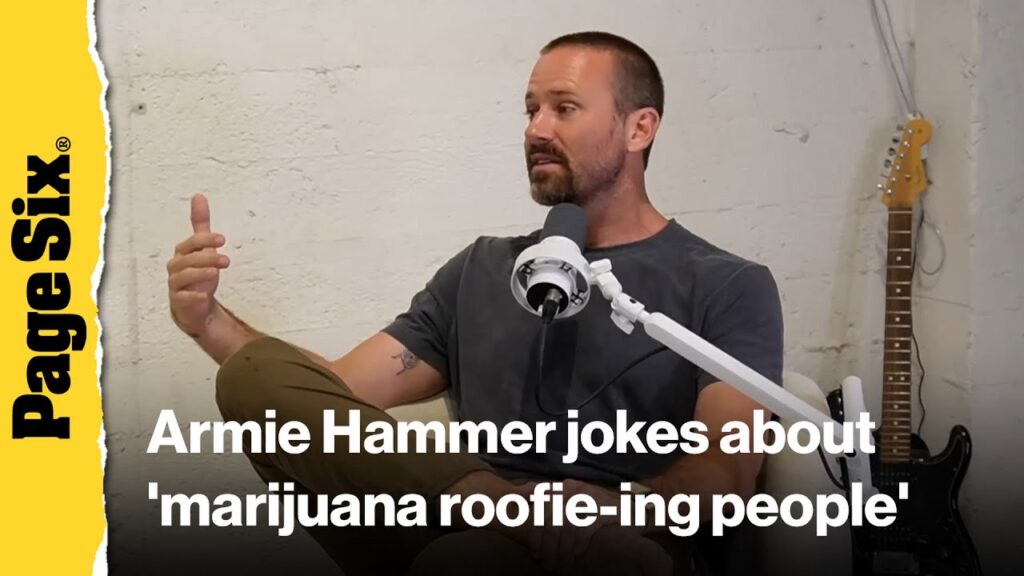 Armie Hammer jokes about ‘roofie-ing people’ after rape, cannibalism allegations