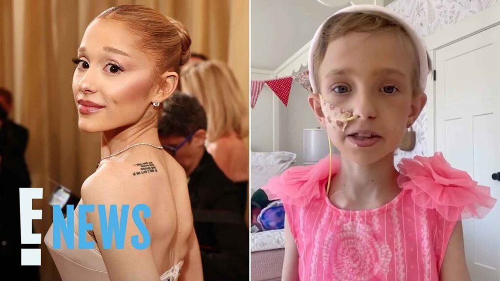 Ariana Grande Sends Wicked Gift to Kid Influencer Battling Cancer | E! News