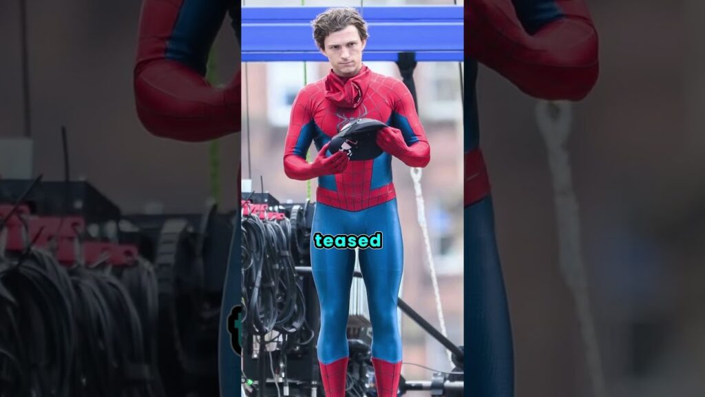 Zendaya and Tom Holland Film ‘Spider-Man: Brand New Day’ in London.