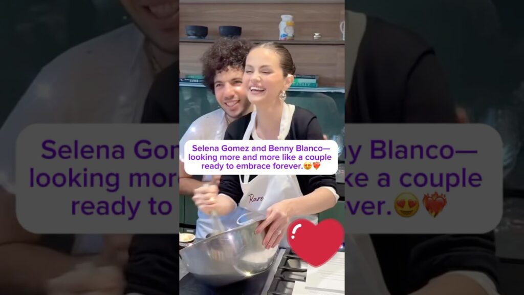 Selena Gomez and Benny Blanco—looking more and more like a couple ready to embrace forever.#love