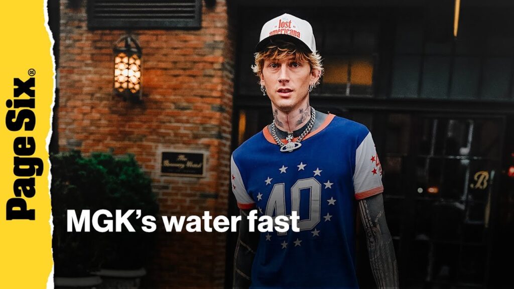 MGK details 'delirious' four-day 'water fast' after diet comments spark concern
