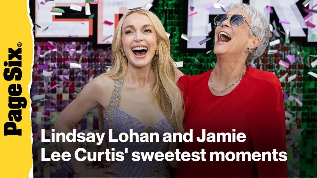 Lindsay Lohan and Jamie Lee Curtis’ sweetest moments while promoting "Freakier Friday" Lindsay Lohan and Jamie Lee Curtis' sweetest moments while promoting "Freakier Friday"
