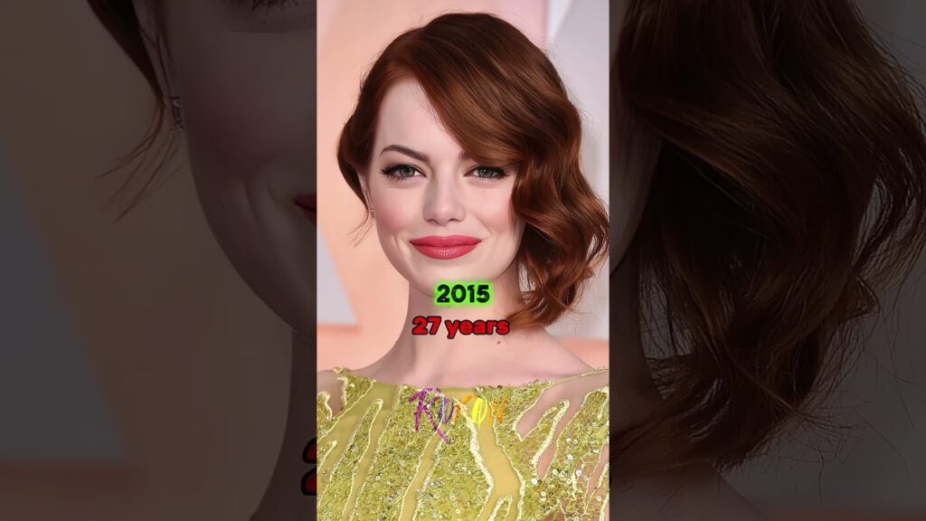 Emma Stone Evolution 2006-2025 💕 #shorts #kpop #evolution #emmastone #trending