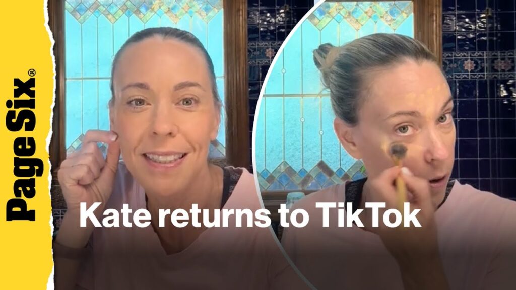 Watch Kate Gosselin give an update on her kids in her return to TikTok Watch Kate Gosselin give an update on her kids in her return to TikTok