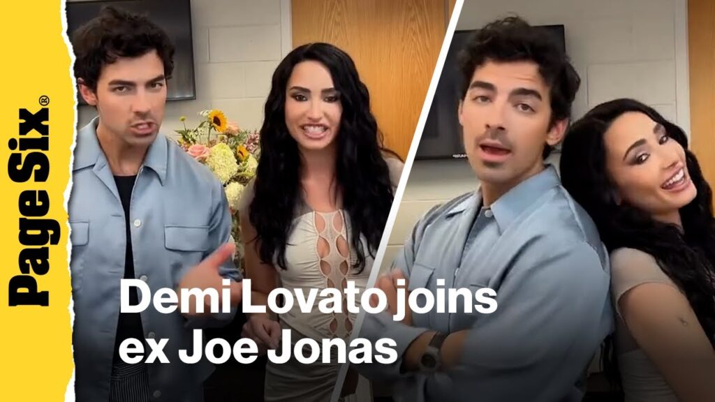 Demi Lovato reunites with ex Joe Jonas for surprise Camp Rock performance at Jonas Brothers concert Demi Lovato reunites with ex Joe Jonas for surprise Camp Rock performance at Jonas Brothers concert