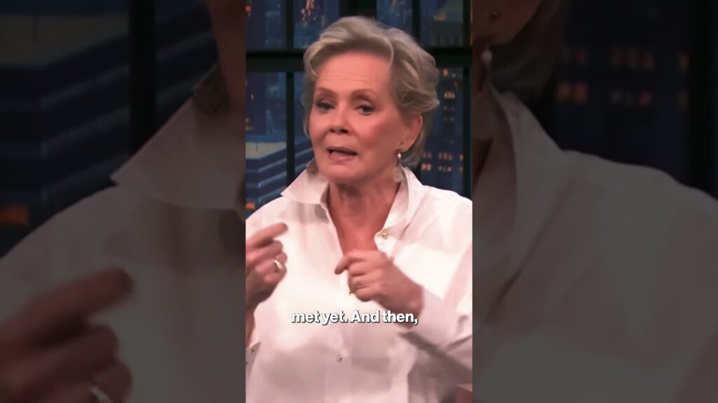 Jean Smart shares hilarious message from John Krasinski #shorts