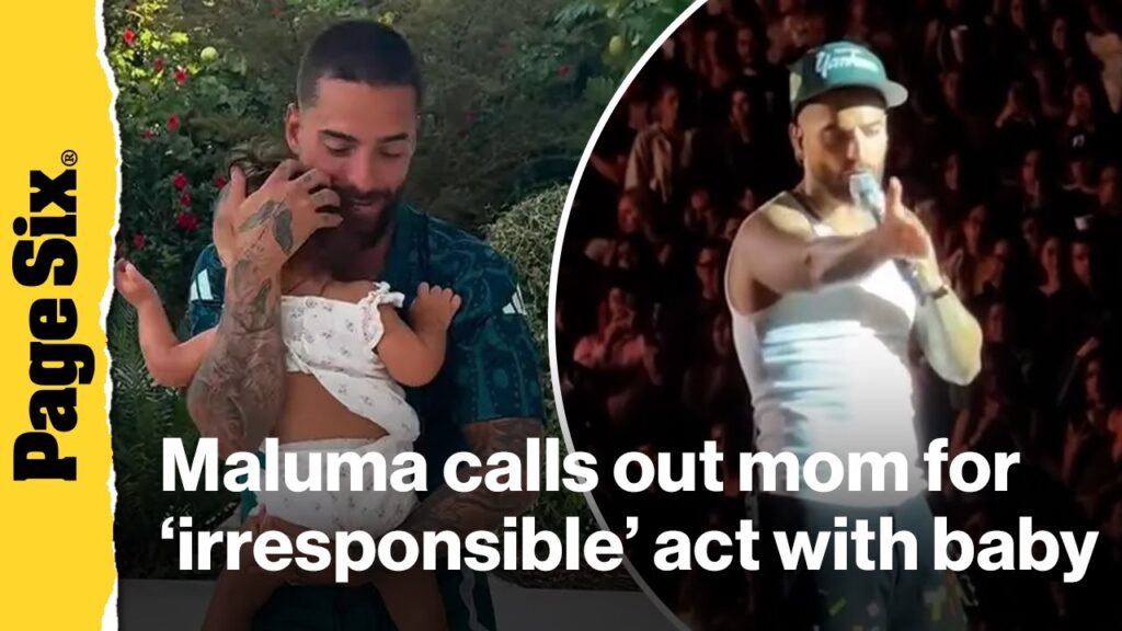 Rapper Maluma stops concert to scold mom for ‘irresponsible’ act with her baby Rapper Maluma stops concert to scold mom for ‘irresponsible’ act with her baby