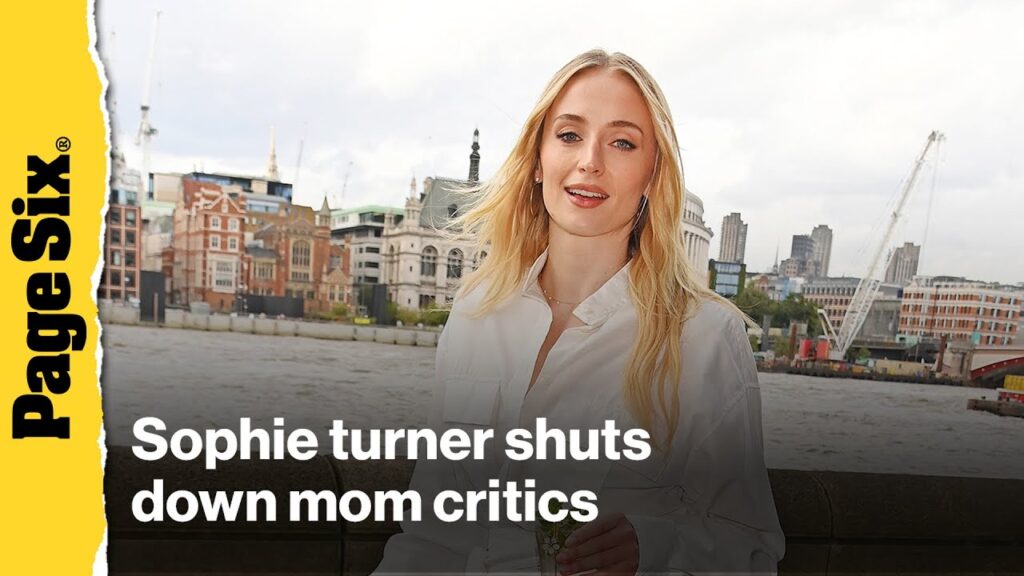 Sophie Turner delivers epic clapback to mom shamer claiming actress abandoned her kids to party