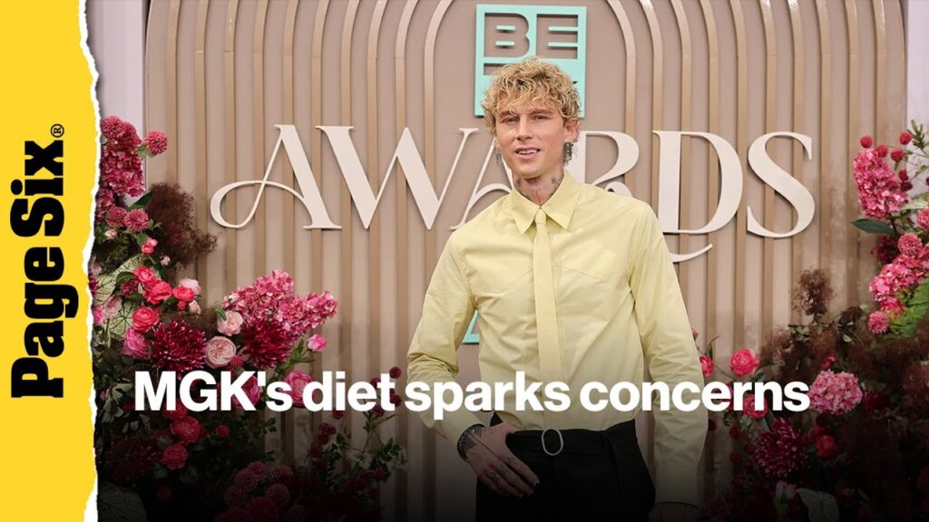 Machine Gun Kelly only eats food 'a couple times a week'