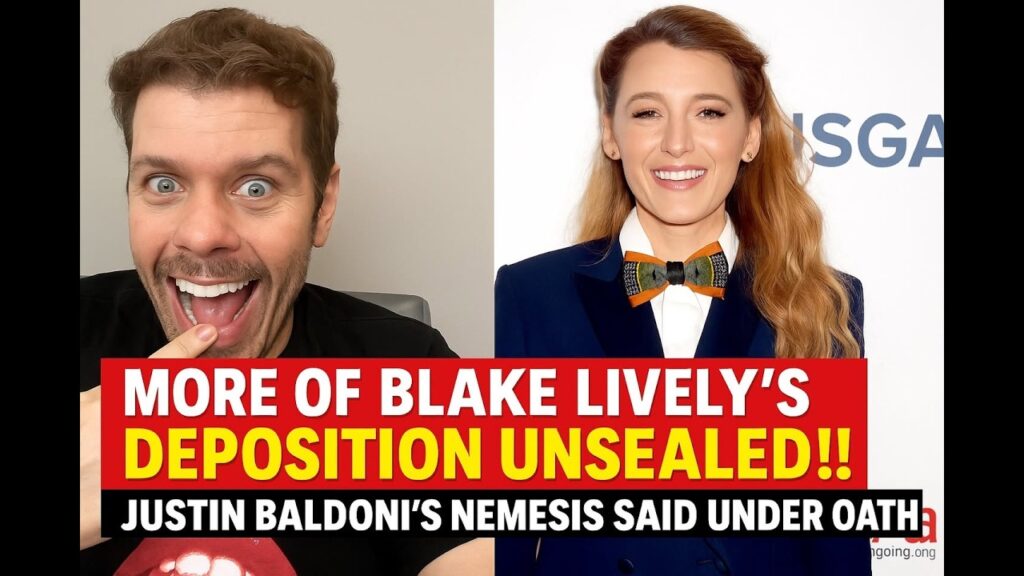 More Of Blake Lively’s Deposition UNSEALED!!! Justin Baldoni’s Nemesis Said Under Oath: More Of Blake Lively’s Deposition UNSEALED!!! Justin Baldoni’s Nemesis Said Under Oath: