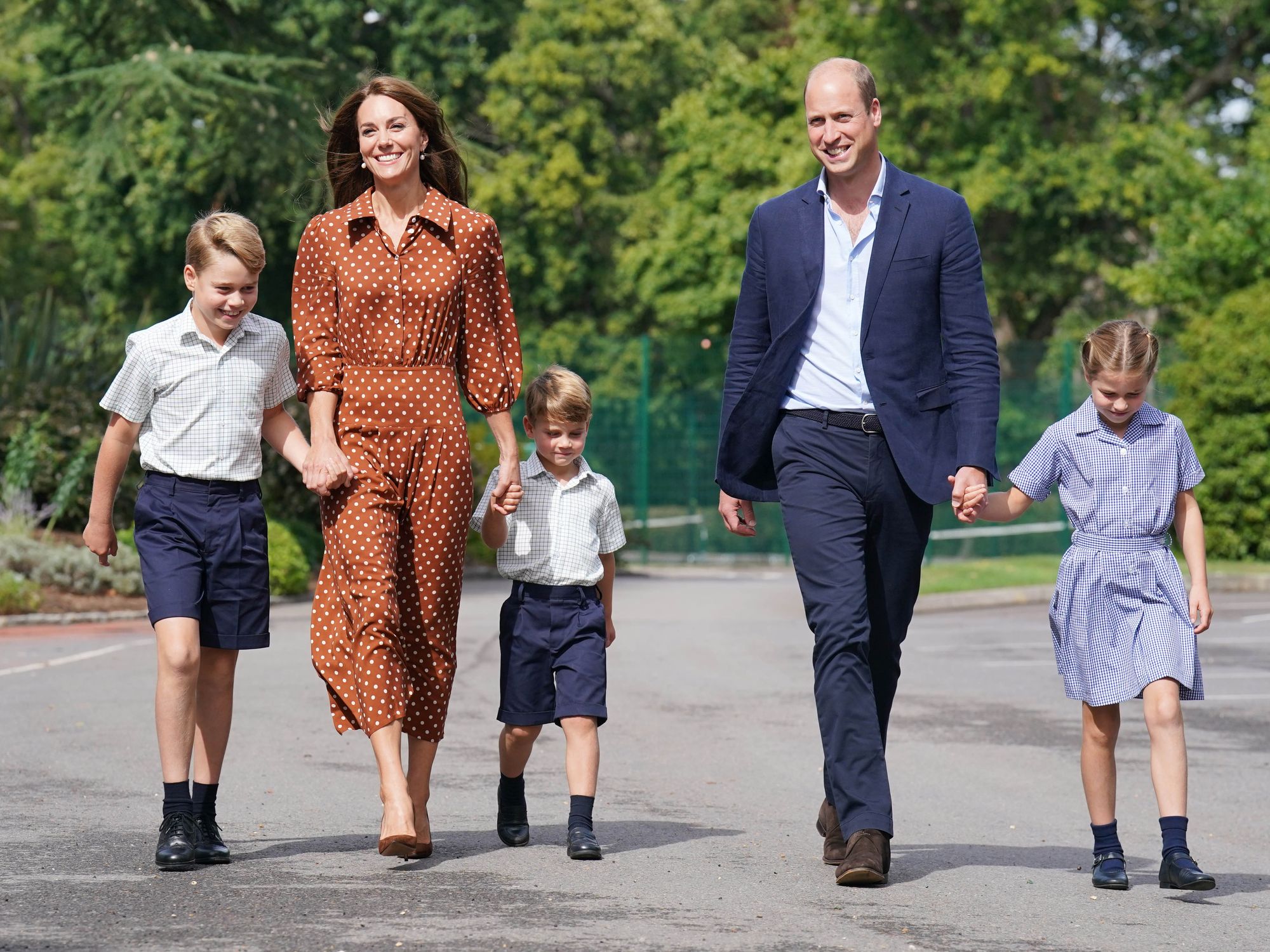 Prince William, Kate Middleton, Prince George, Princess Charlotte, Prince Louis