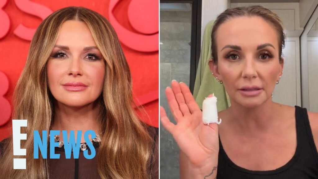 Carly Pearce Hospitalized After Ranch Dressing Bottle Cuts Thumb | E! News