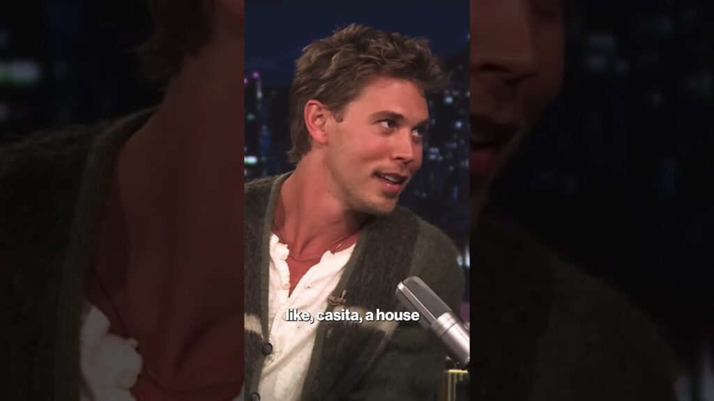 Austin Butler admits he had an edible before Bad Bunny's concert #shorts
