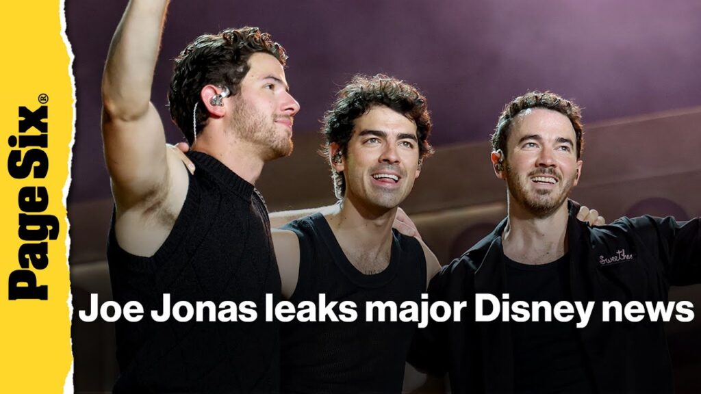 Joe Jonas shocks brothers Nick and Kevin by accidentally leaking major Disney news Joe Jonas shocks brothers Nick and Kevin by accidentally leaking major Disney news