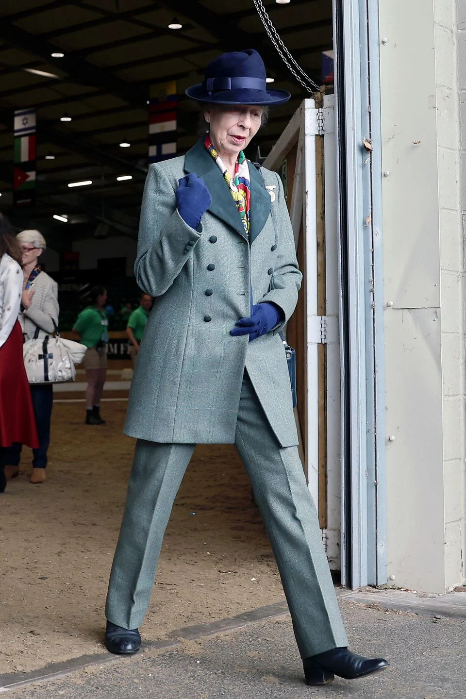 the princess royal attends the rda national championships