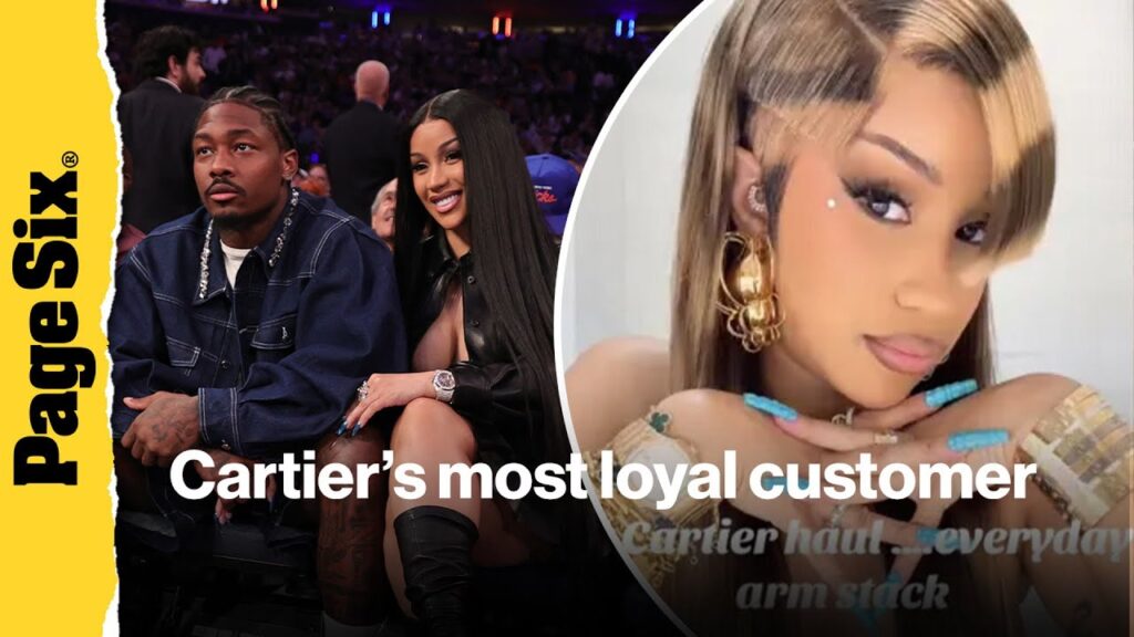 Cardi B flaunts INSANE $118K Cartier jewelry haul, plus a $72K gift from boyfriend Stefon Diggs Cardi B flaunts INSANE $118K Cartier jewelry haul, plus a $72K gift from boyfriend Stefon Diggs