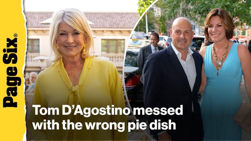 Page Six Radio reflects on Tom D'Agostino never returning Martha Stewart favorite pie dish