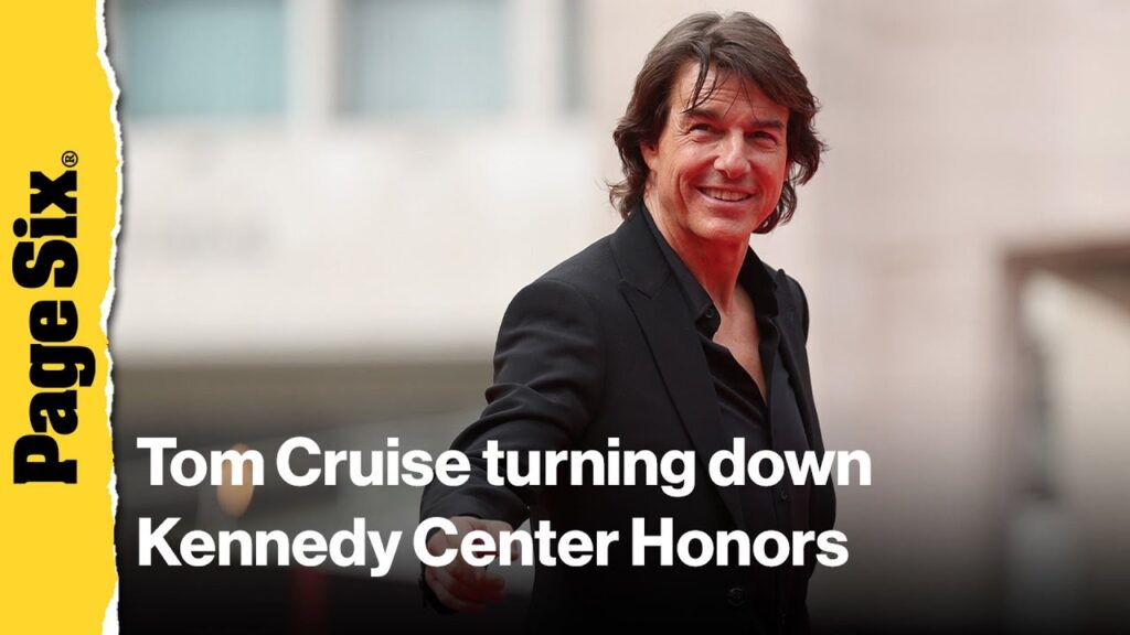 Tom Cruise reportedly declined an invite to receive a Kennedy Center honor from U.S. president Do...