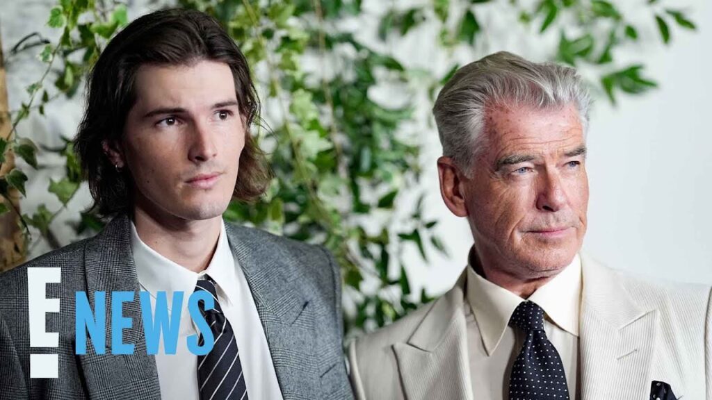 Pierce Brosnan and Son Dylan Brosnan Make Rare Red Carpet Appearance | E! News