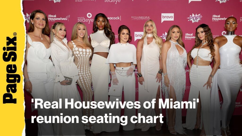 What Page Six Radio thinks of the ‘Real Housewives of Miami’ reunion seating chart What Page Six Radio thinks of the 'Real Housewives of Miami' reunion seating chart