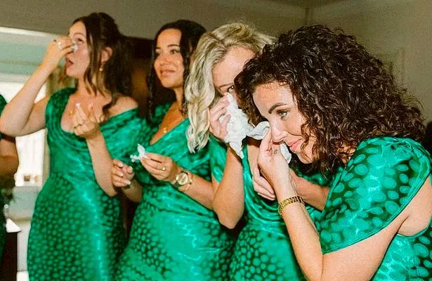 Her fellow Derry Girls co-star Jamie-Lee O'Donnell was left in tears