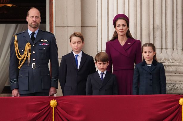 Prince William, Kate Middleton and their children 