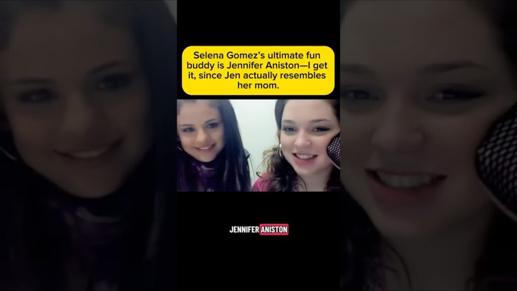 Selena Gomez’s ultimate fun buddy is Jennifer Aniston ever since.🥰#selena #viral