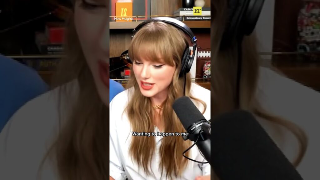Taylor Swift & Travis Kelce’s Cutest Moments From Their ‘New Heights’ Episode Together #taylorswift Taylor Swift & Travis Kelce’s Cutest Moments From Their ‘New Heights’ Episode Together #taylorswift