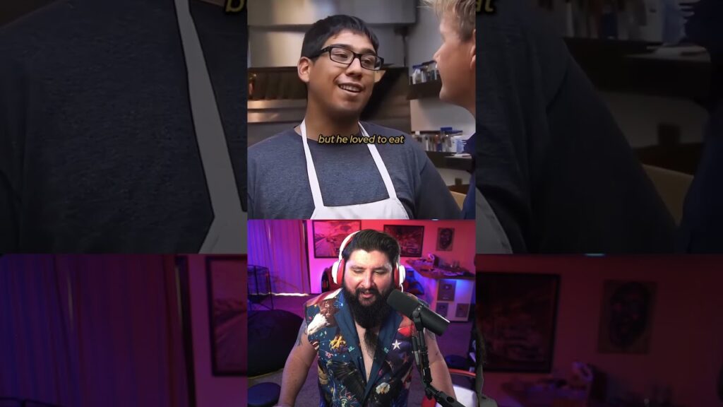He Just Works There