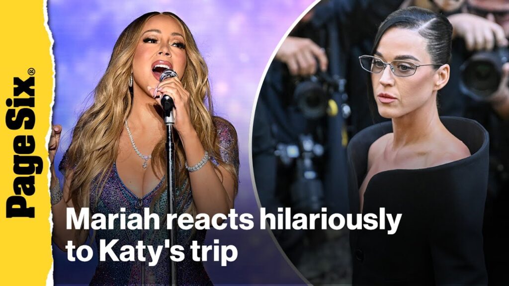 Mariah Carey has hilarious reaction to Katy Perry's space trip