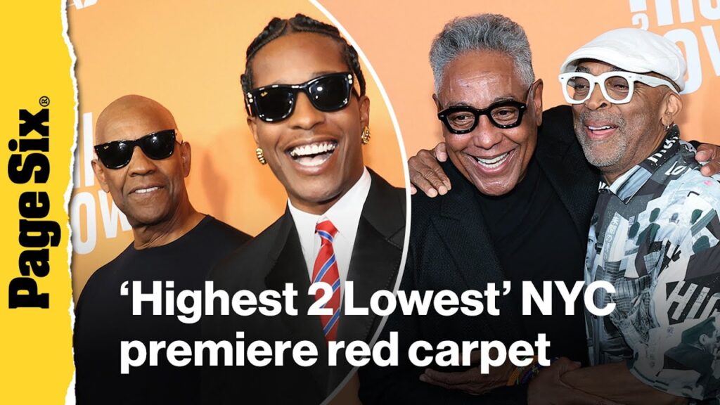 ‘Highest 2 Lowest’ premiere: See all the looks from Denzel Washington, A$AP Rocky and more 'Highest 2 Lowest' premiere: See all the looks from Denzel Washington, A$AP Rocky and more