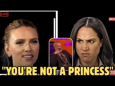 SNL CROWD GOES WILD! Scarlett Johansson SHUTS DOWN Meghan’s Royal Title Demands on Graham NortonShow SNL CROWD GOES WILD! Scarlett Johansson SHUTS DOWN Meghan's Royal Title Demands on Graham NortonShow